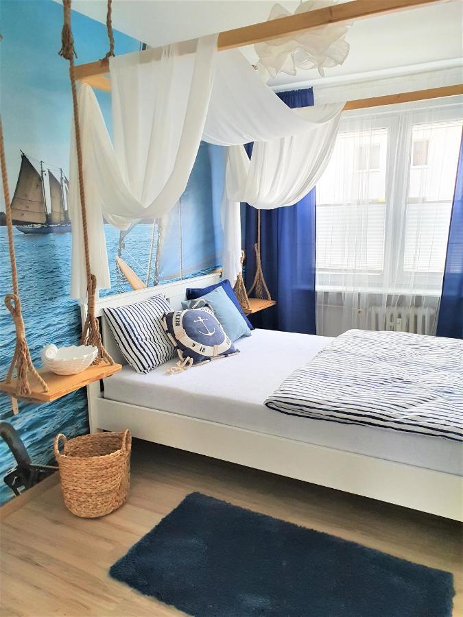 Wera - Klimatyczny Apartament 300 M Od Plazy Brzezno - Azw 그단스크 외부 사진
